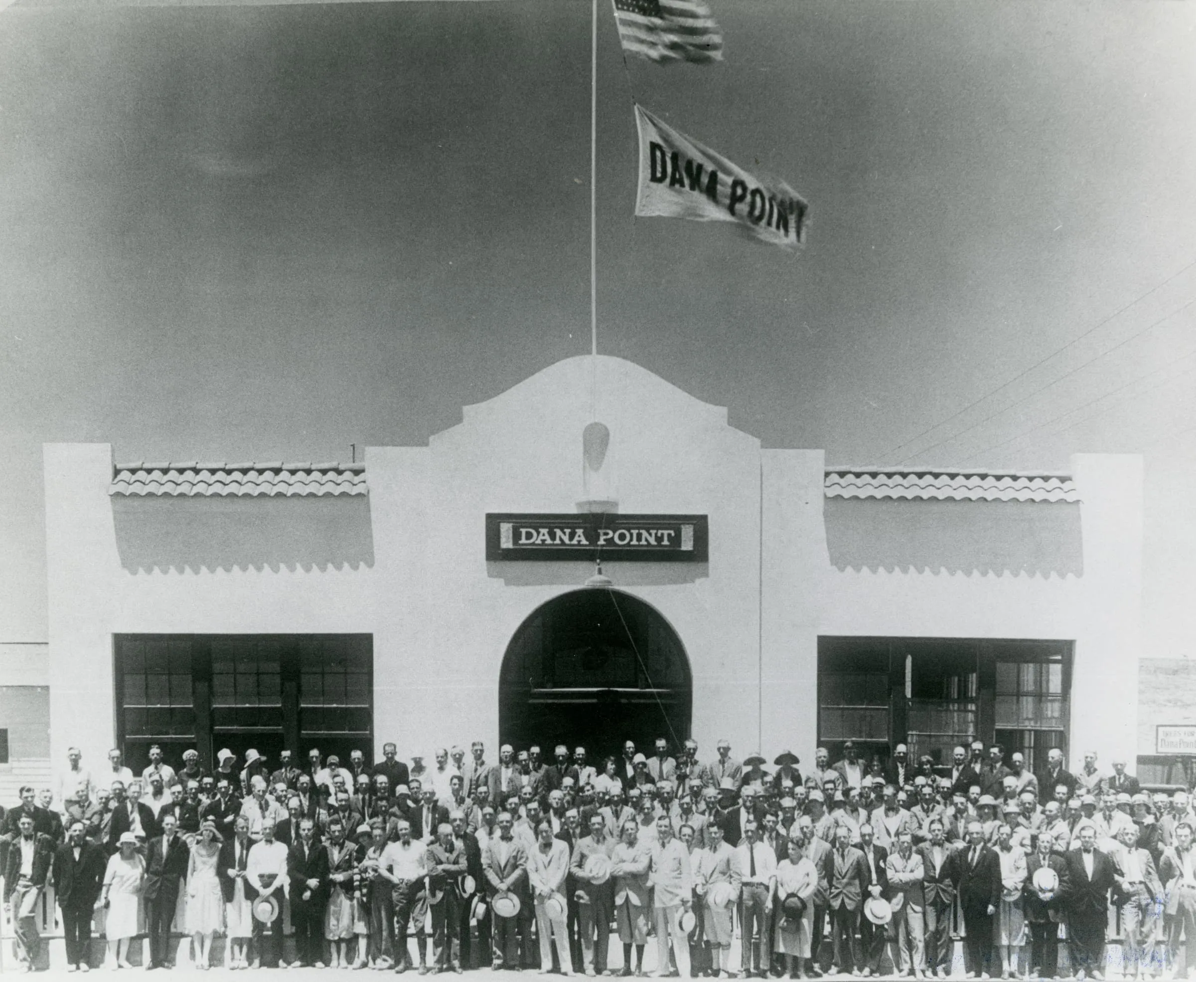 Historic Dana Point scene from the Dana Point Historical Society collection
