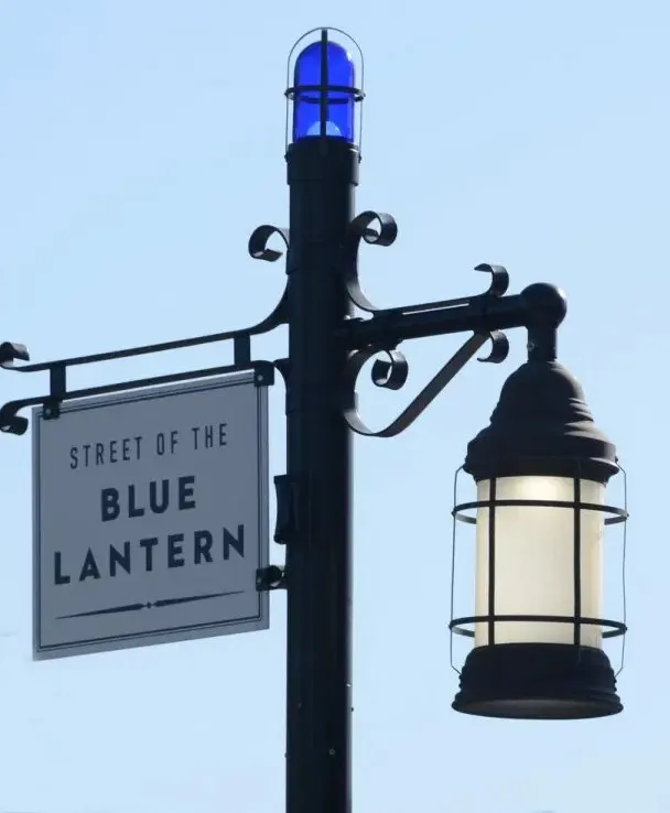 Dana Point Lantern District streetlight