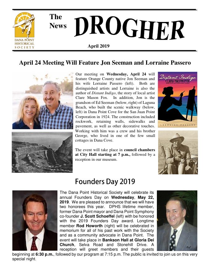 Cover of Drogher: April 2019