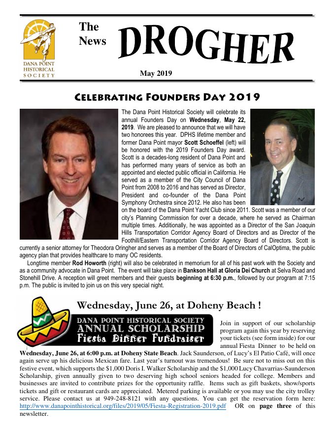 Cover of Drogher: May 2019