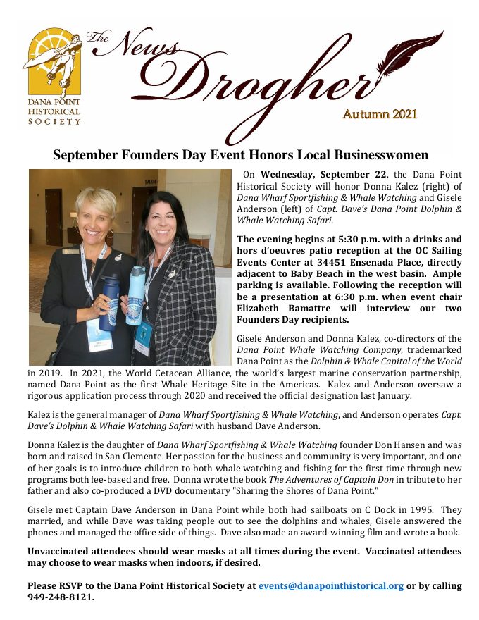 Cover of Drogher: Autumn 2021