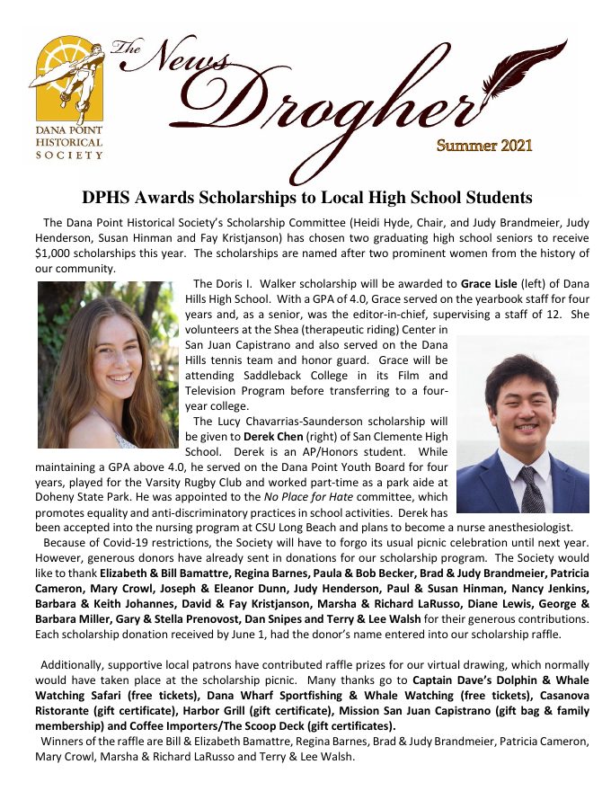 Cover of Drogher: Summer 2021