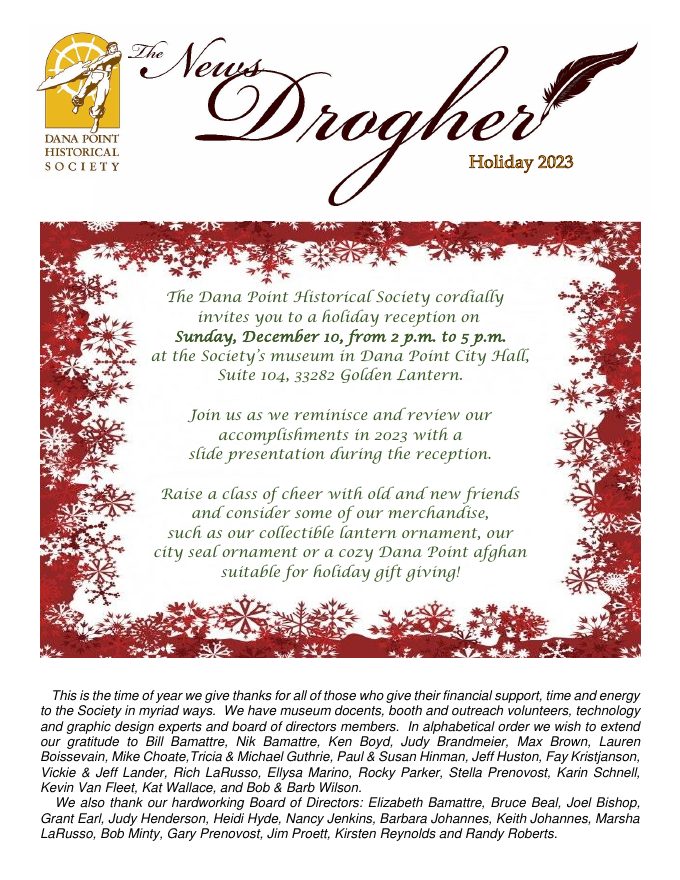 Cover of Drogher: Holiday 2023