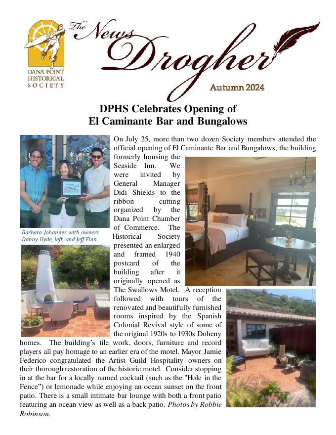 Cover of Drogher: Autumn 2024