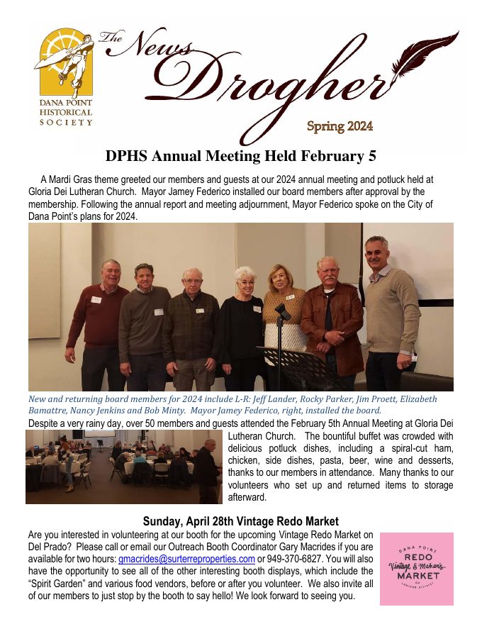Cover of Drogher: Spring 2024